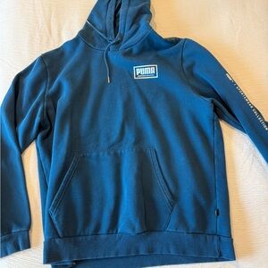 Puma Teal Pullover Hoodie